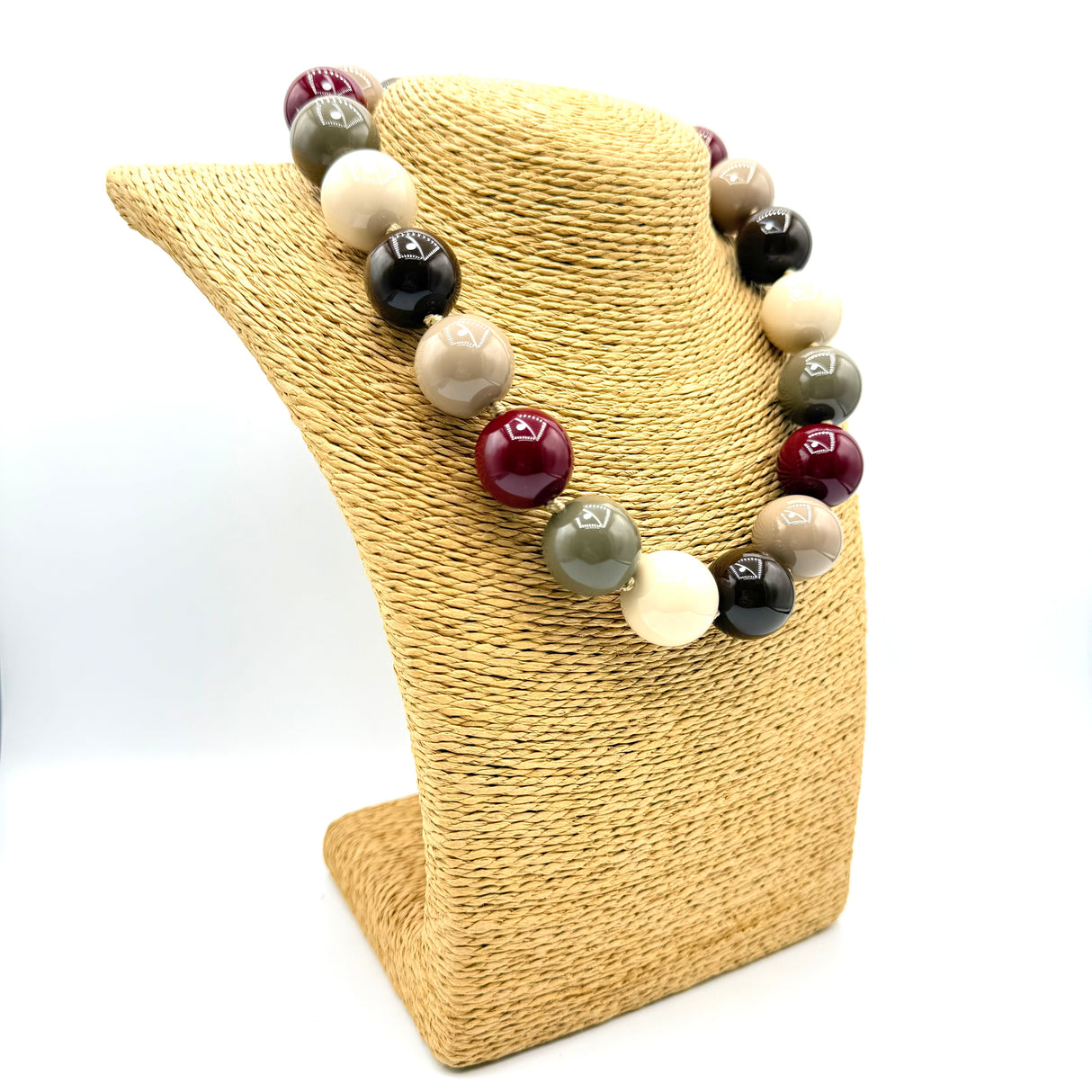 Collana sfere in Resina Multicolor 3