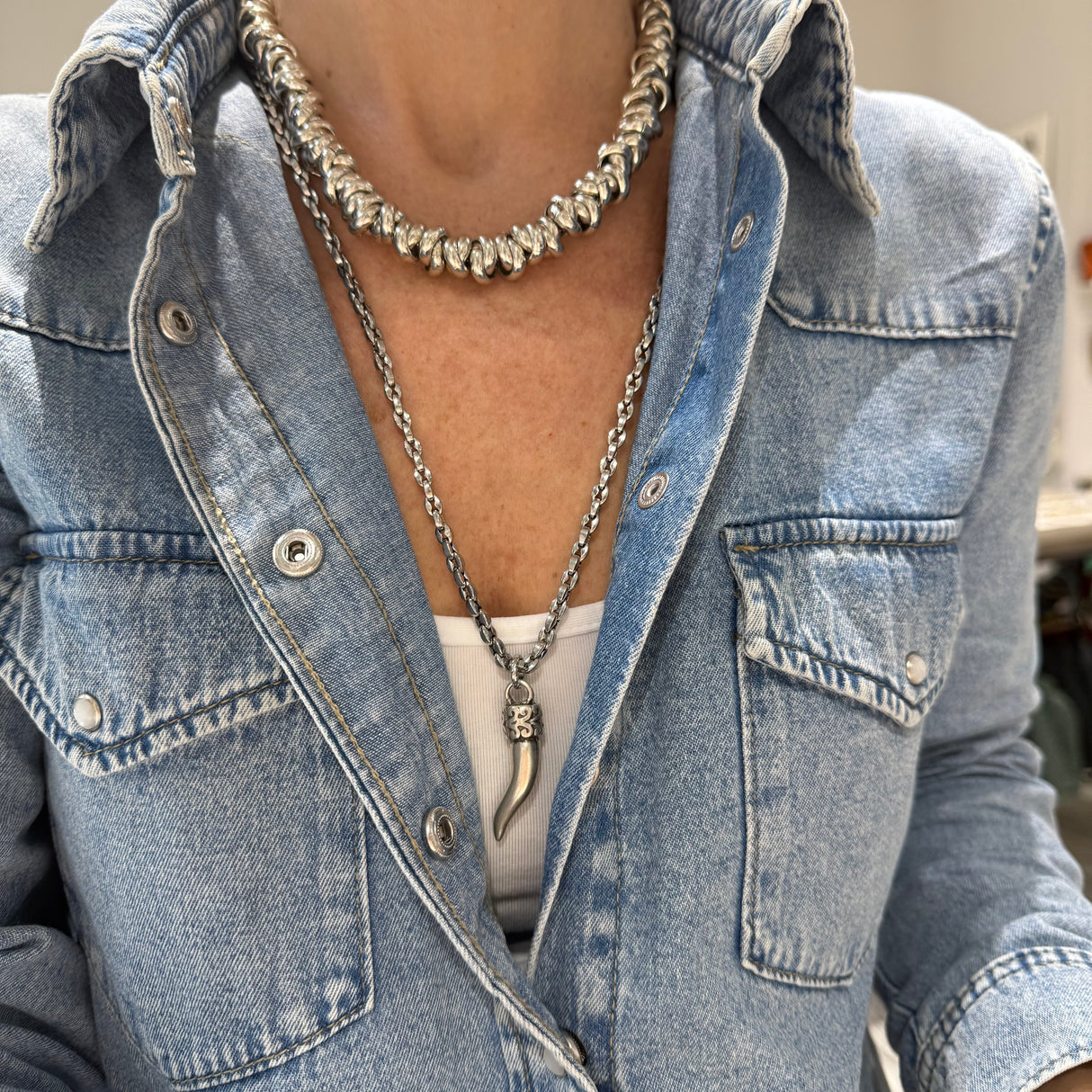 Collana Marinara e Corno Small