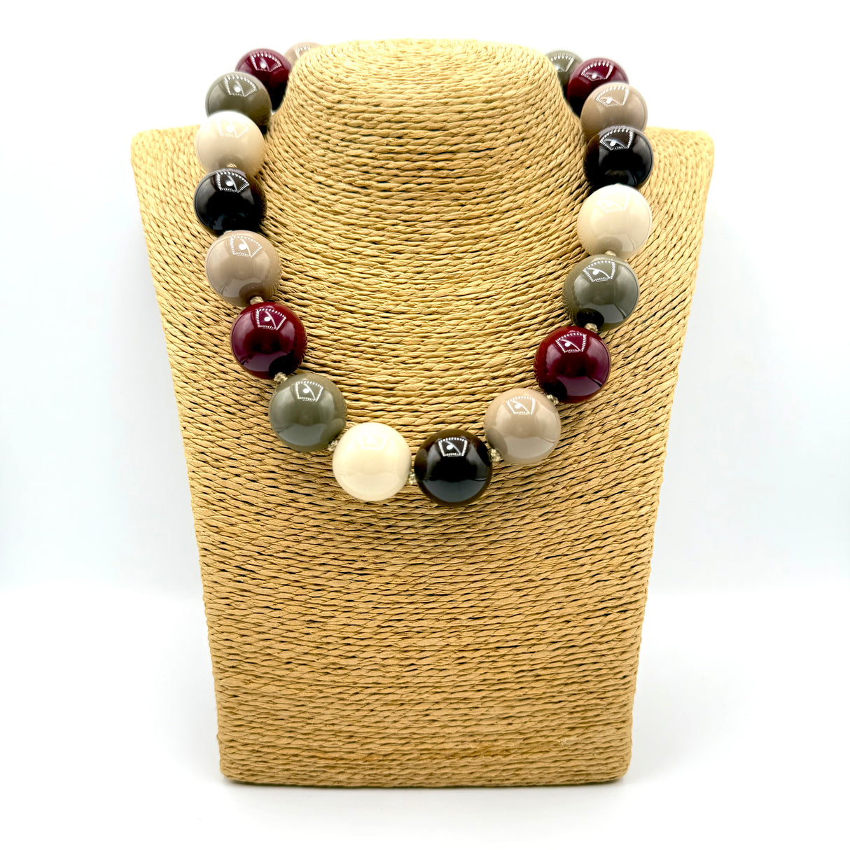 Collana sfere in Resina Multicolor 3