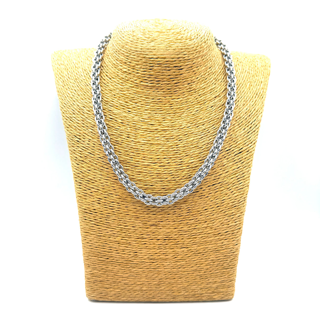 Collana Maglia Canestro Acciaio inossidabile