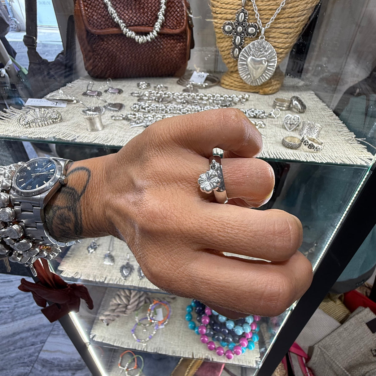 Fede Argento925 Lucky Quadrifoglio