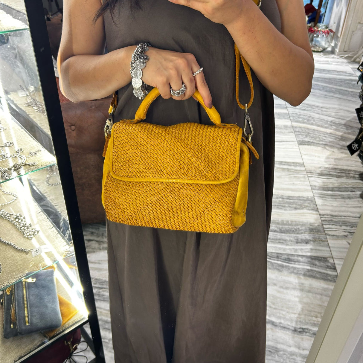 Borsa Pimma Big Senape