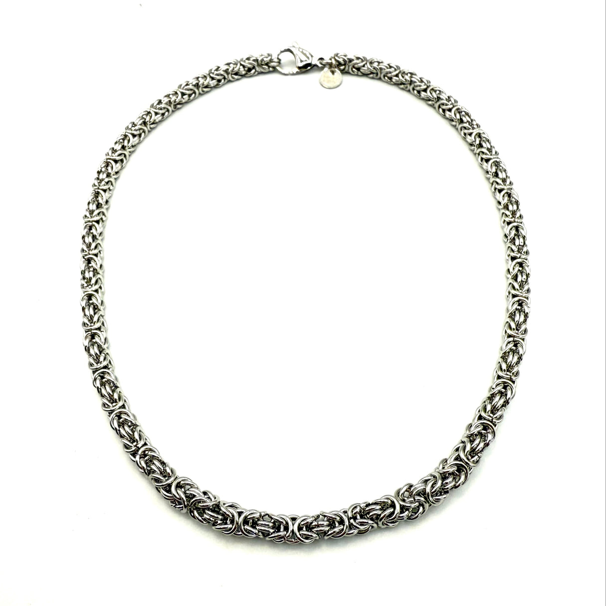 Collana Bizantina Acciaio Inossidabile