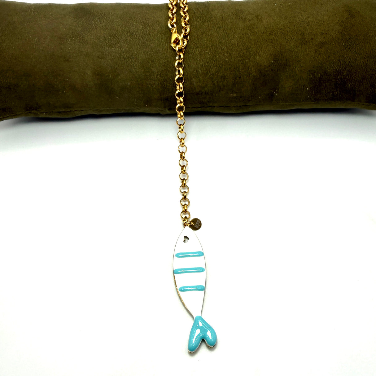 Collana Sardina Acciaio inossidabile