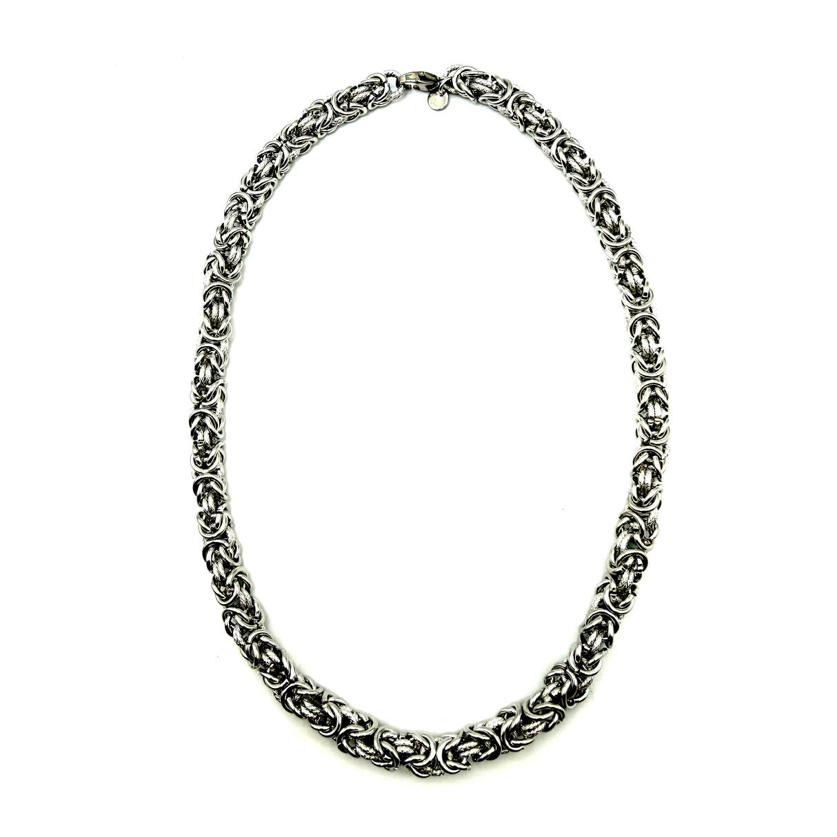 Collana Bizantina con anelli Godronati 0.8 mm