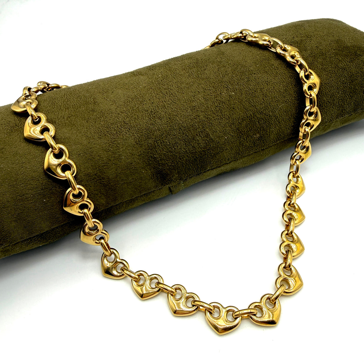 Collana Marinara Cuore Gold