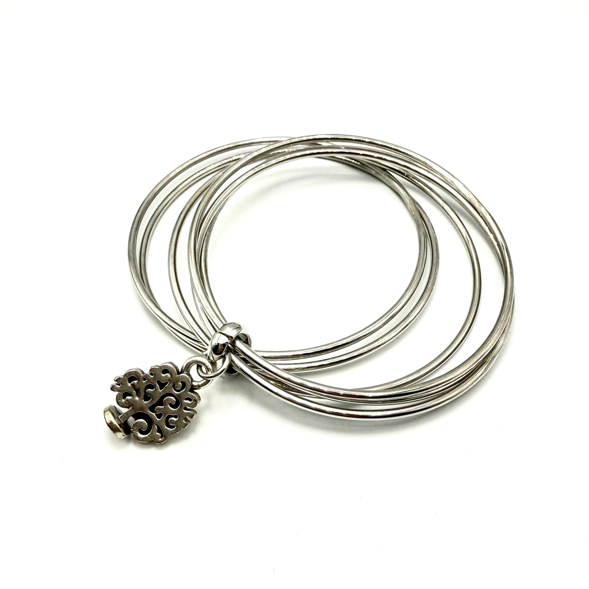 Bracciale rigido 6 fili con Albero della Vita