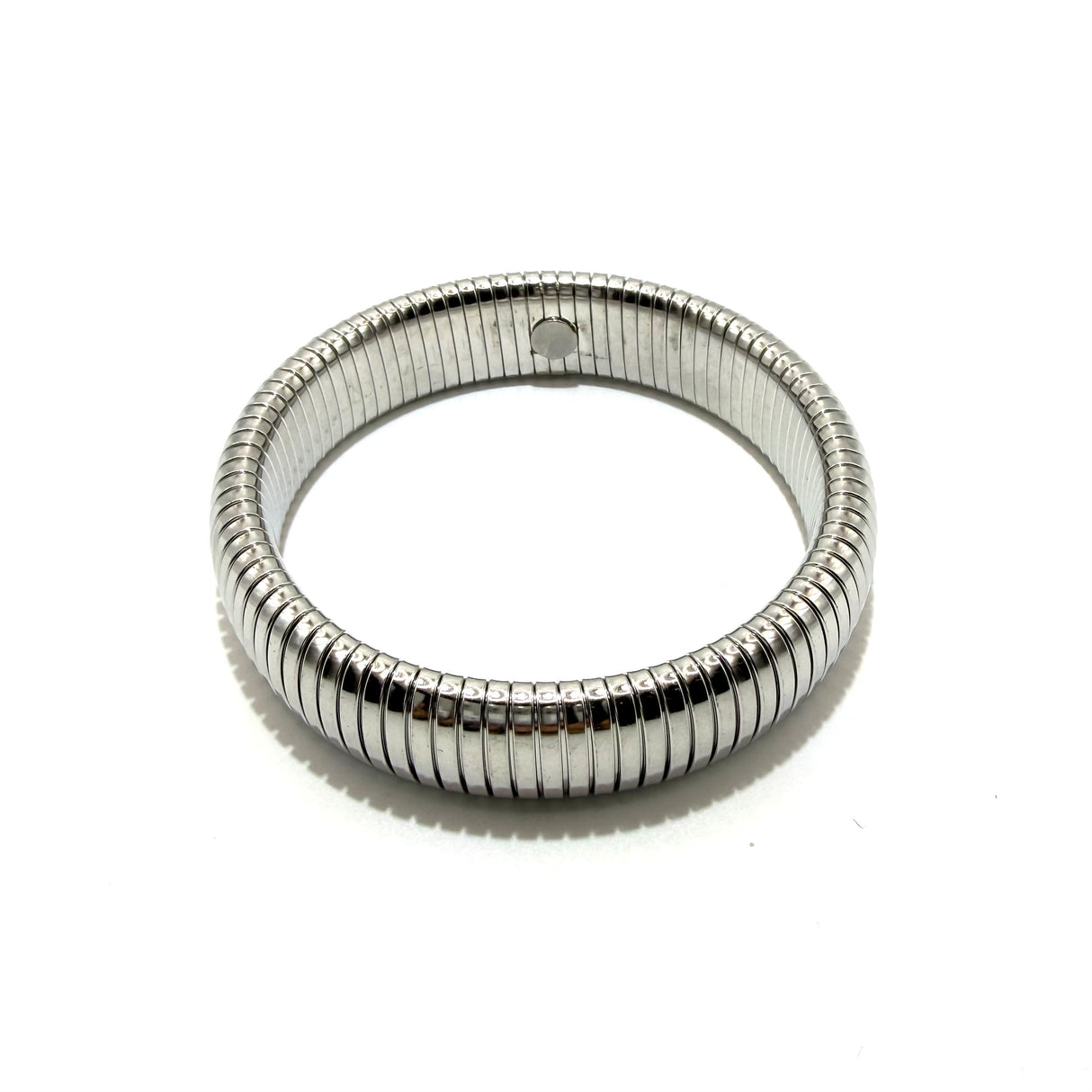 Bracciale Tubogas acciaio Silver 1.6 cm