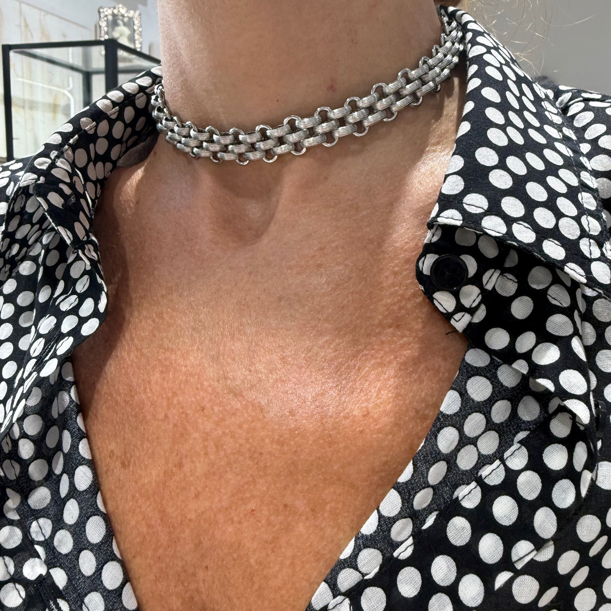 Collana Maglia Celine rigata