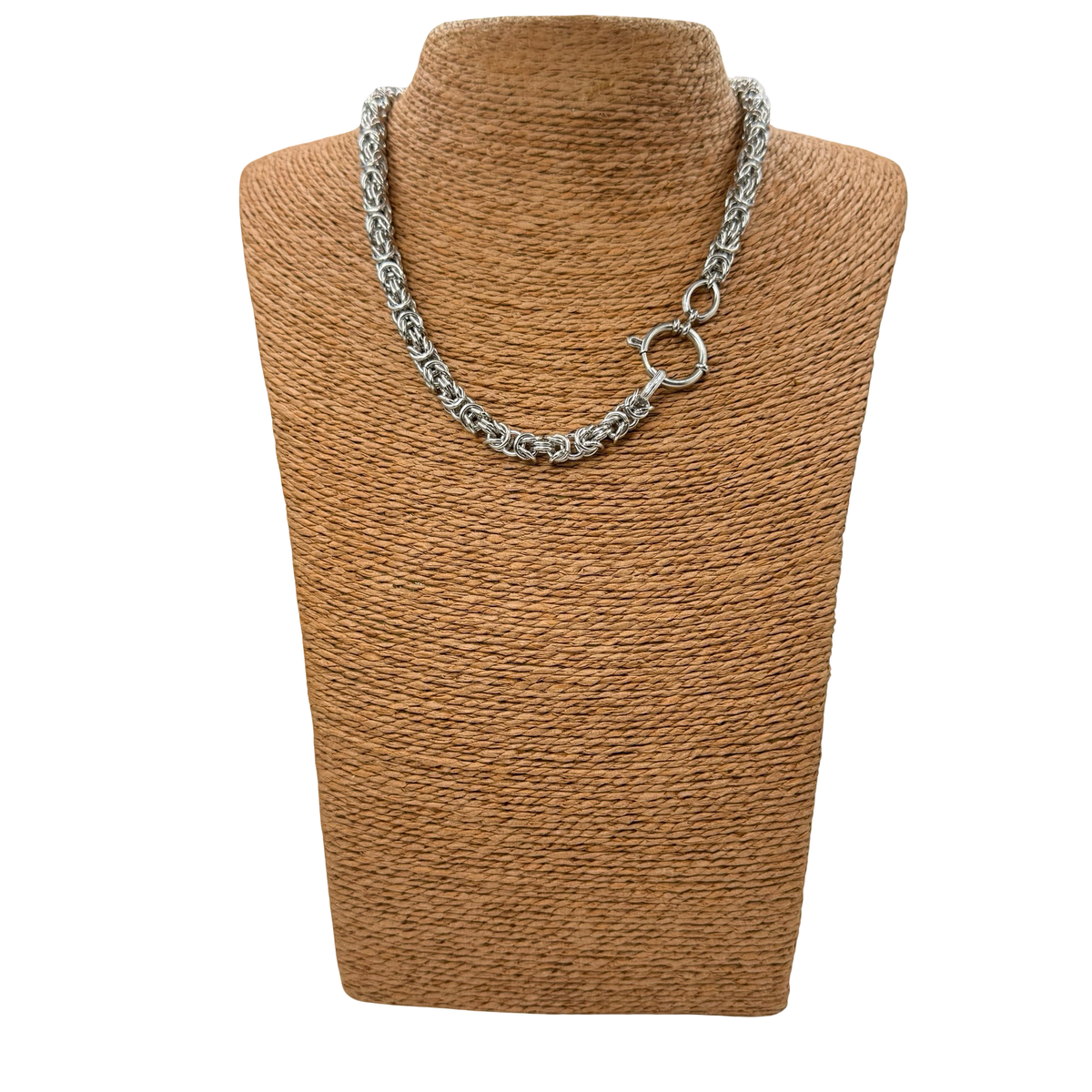 COLLANA BIZANTINA SMALL GANCIO AD ANELLO