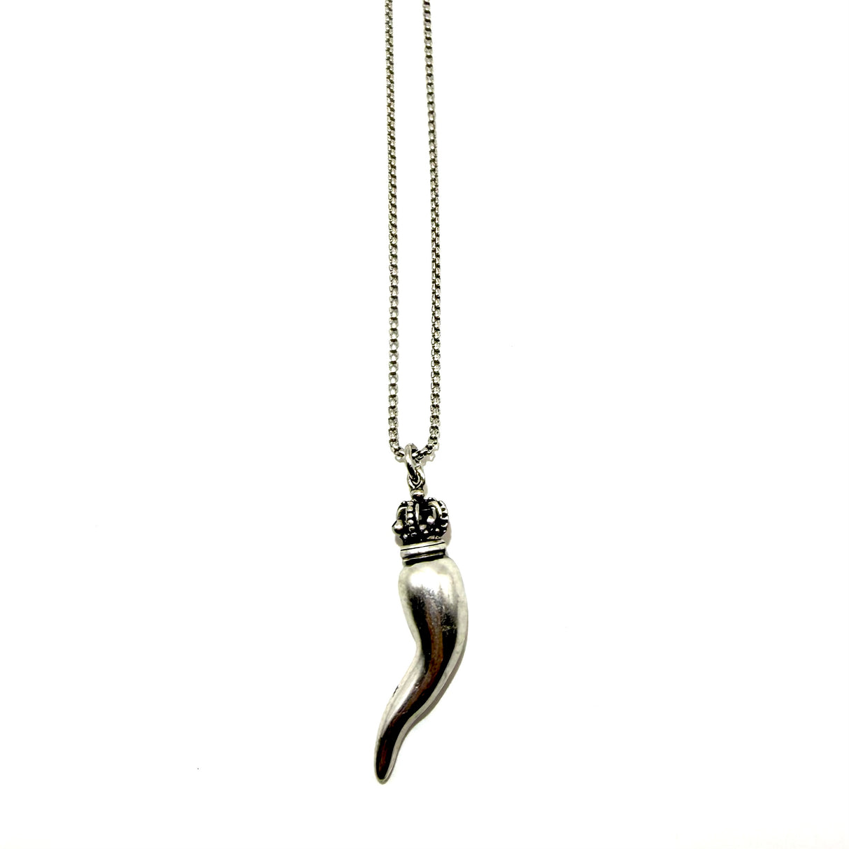 Collana Corno con Corona
