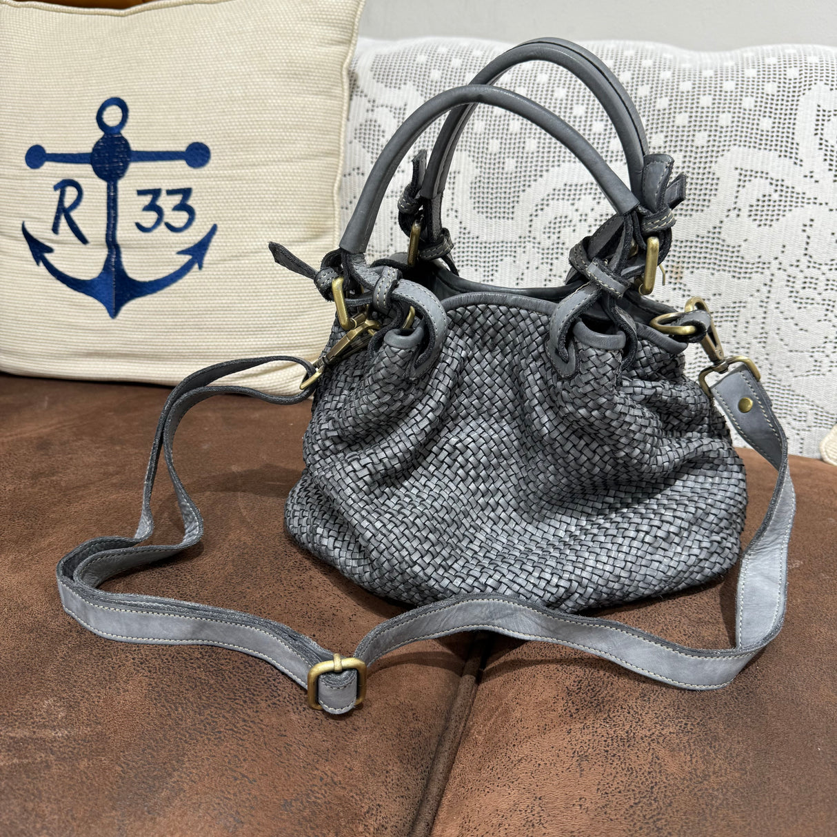 Borsa Rachele Small Grigio chiaro