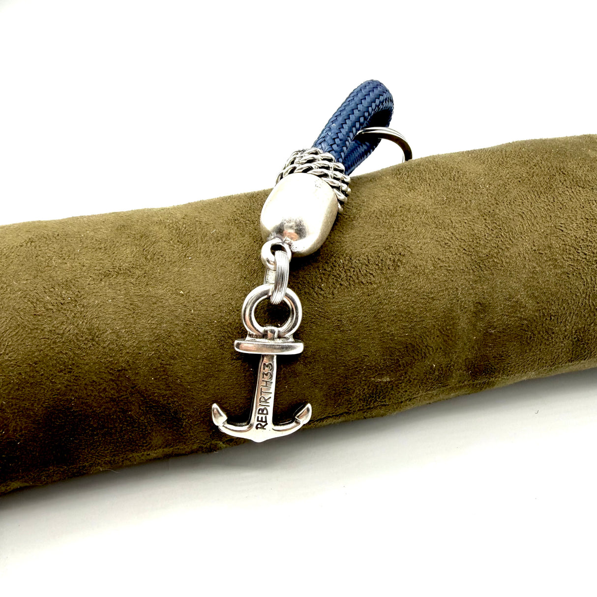 Portachiavi Corda Nautica e Ancora