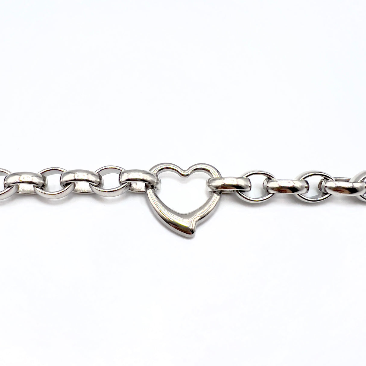 Bracciale Cuore Acciaio inossidabile