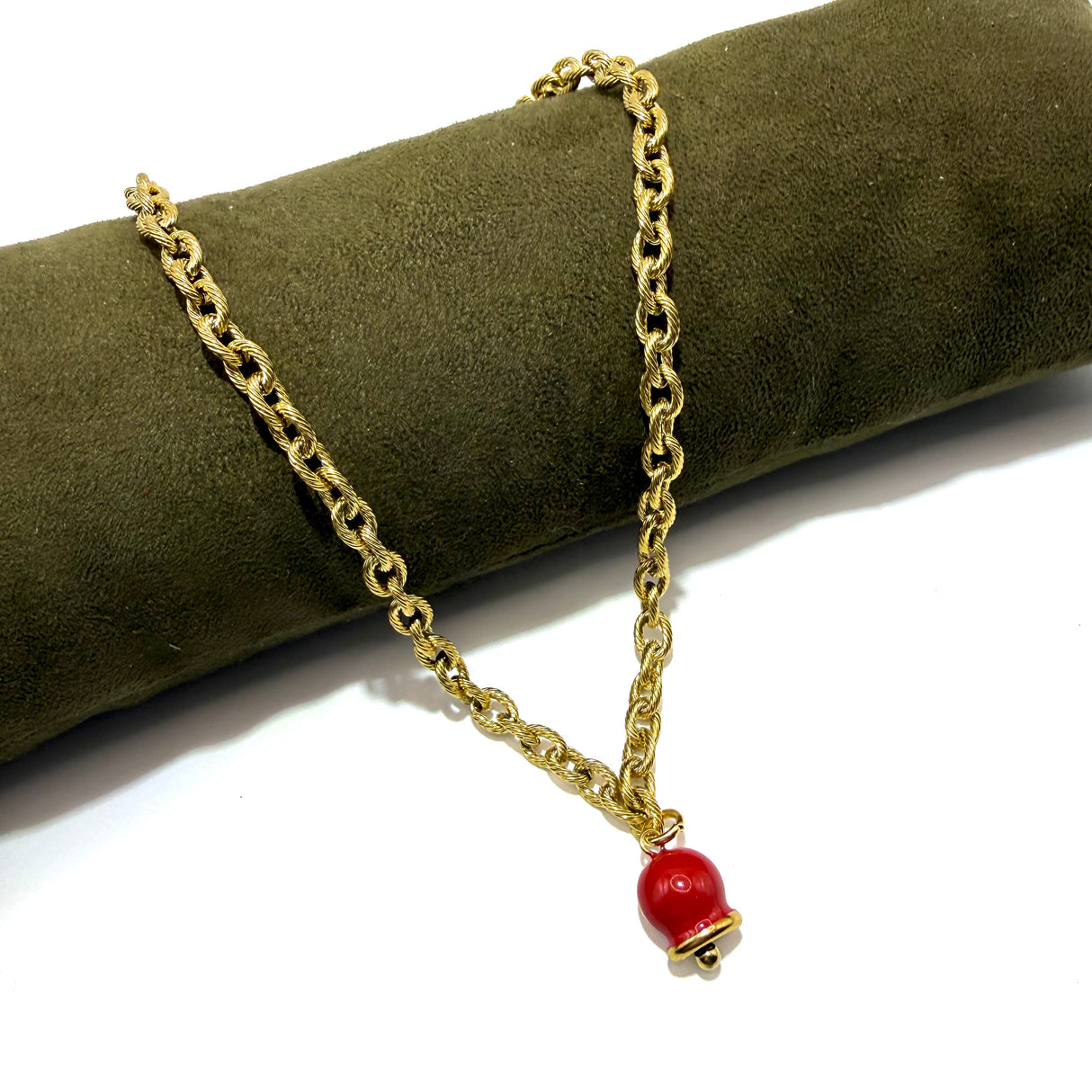 Collana Campanella acciaio inossidabile