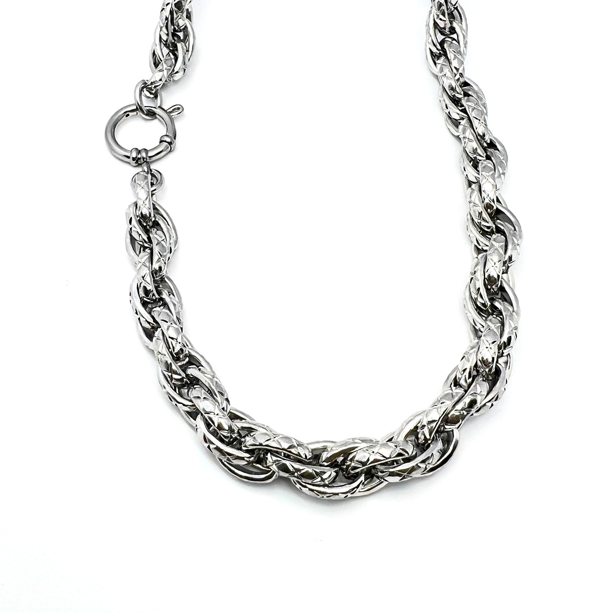 Collana Multifili Rigata BIG