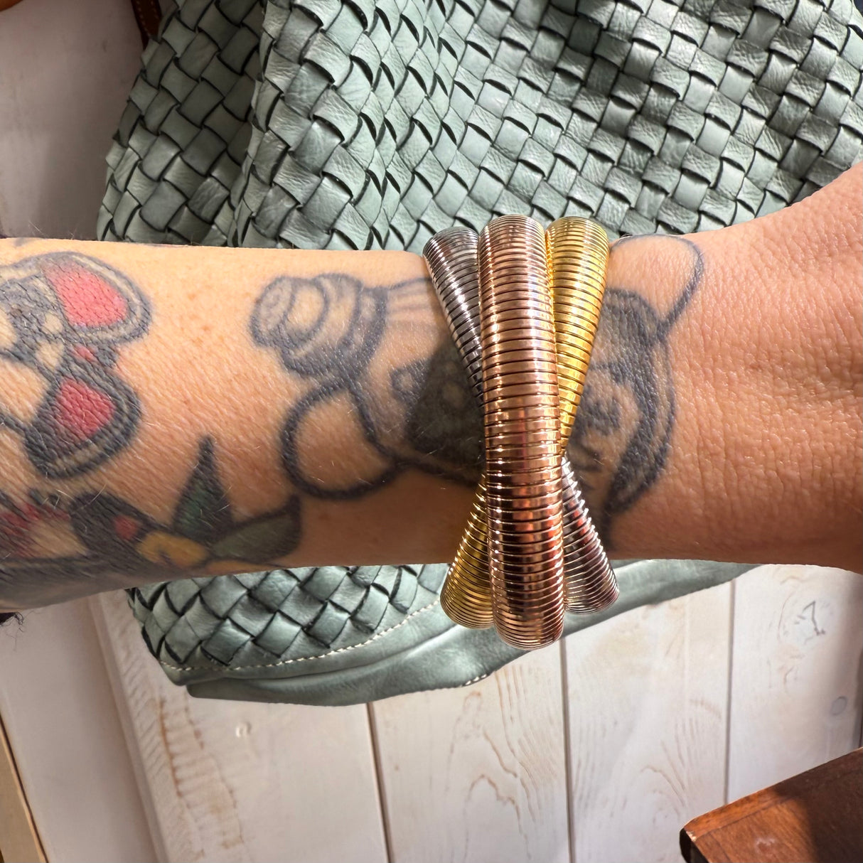 Tris Bracciali Tubogas Multicolor