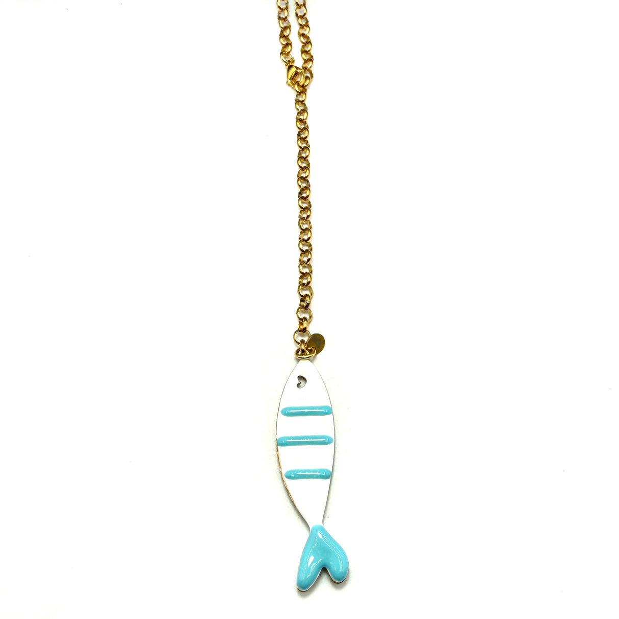 Collana Sardina Acciaio inossidabile