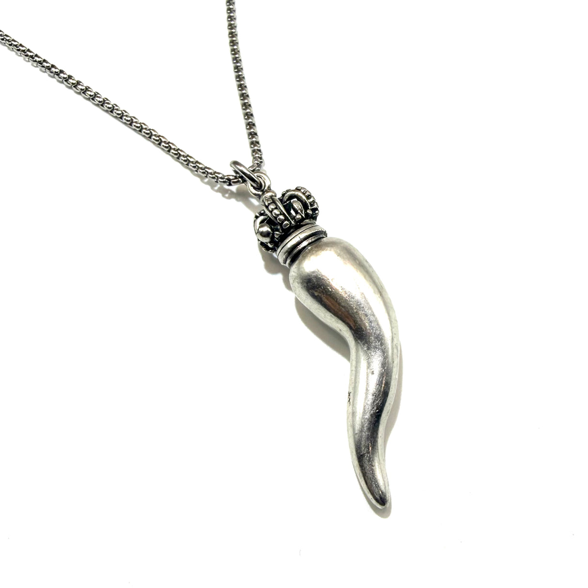Collana Corno con Corona