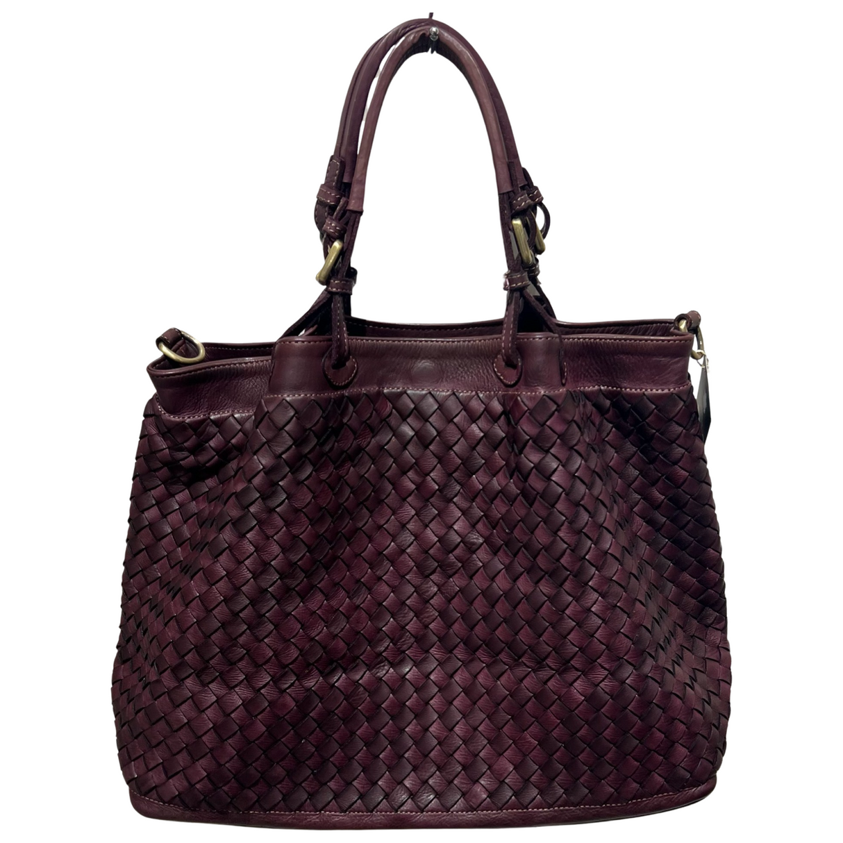 Borsa Intreccio Big Borgogna