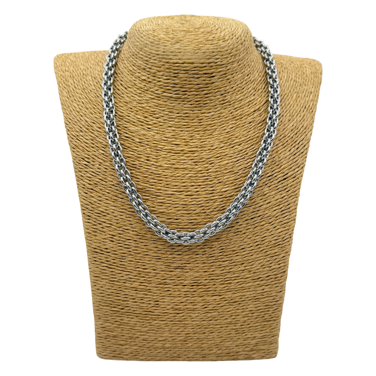 Collana Maglia Canestro Acciaio inossidabile