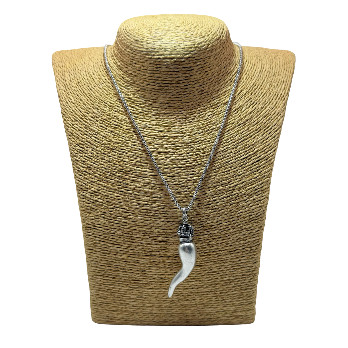Collana Corno con Corona