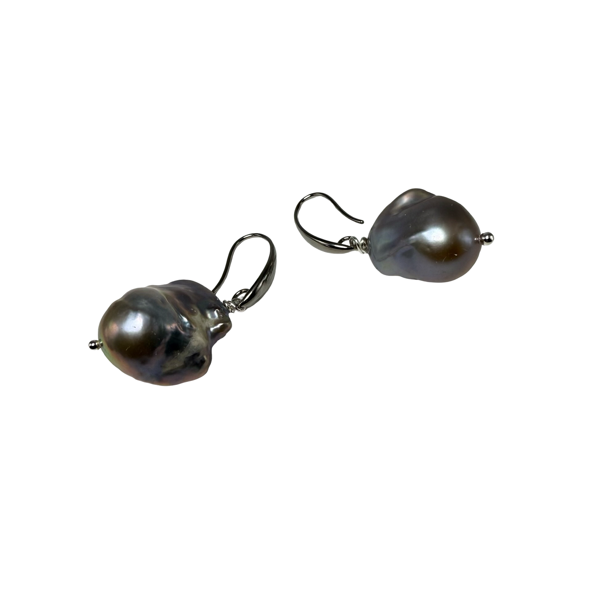 Orecchini Perla Scaramazza Grigio chiaro