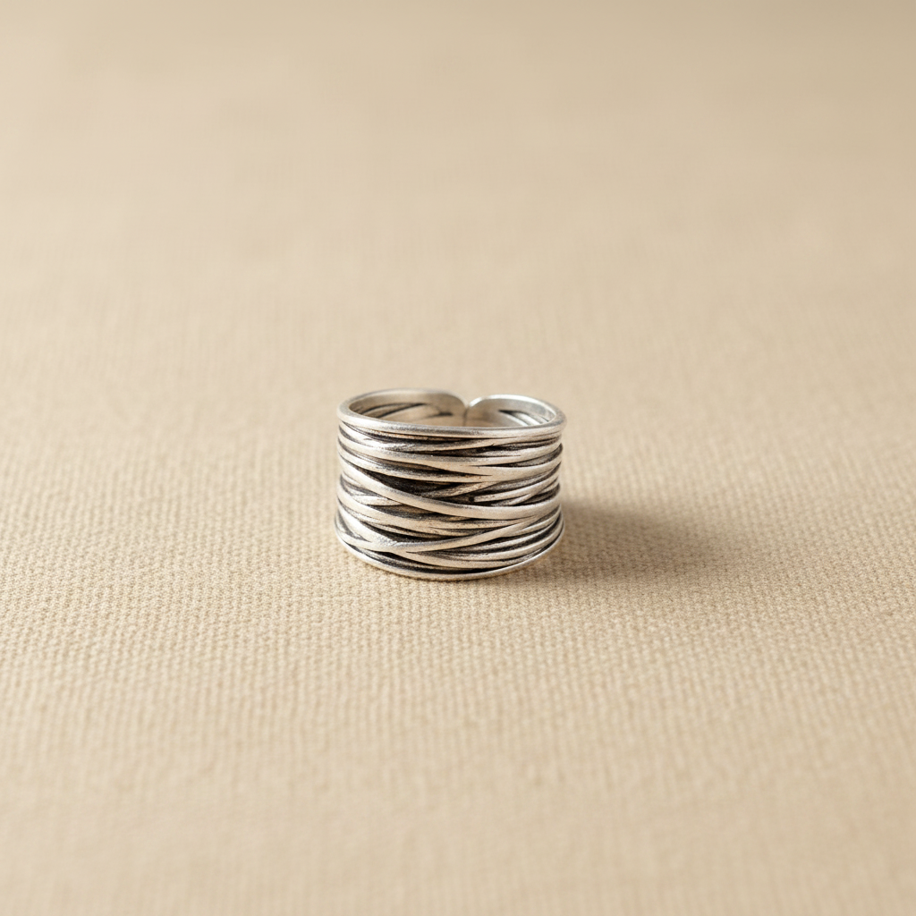 Anello Multifili Argento925 – Editorial