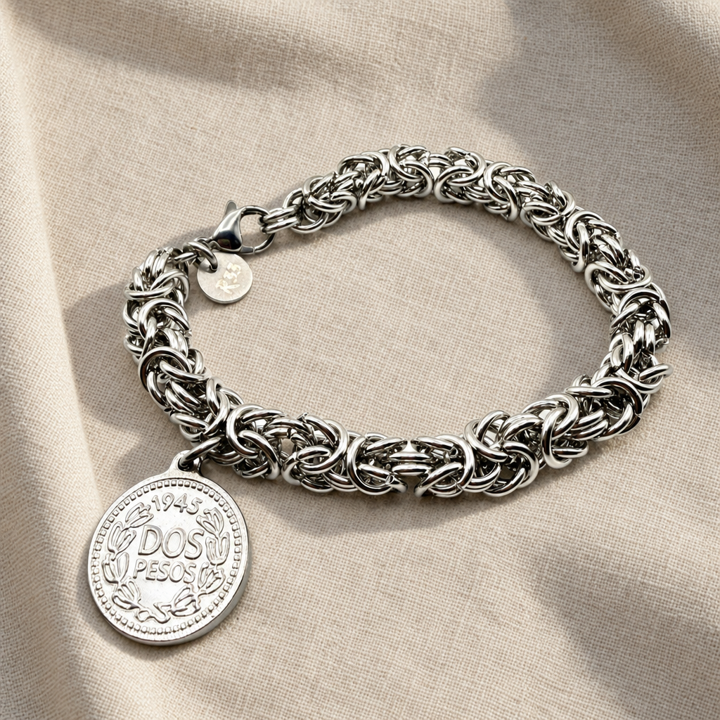 Bracciale Bizantina con Moneta