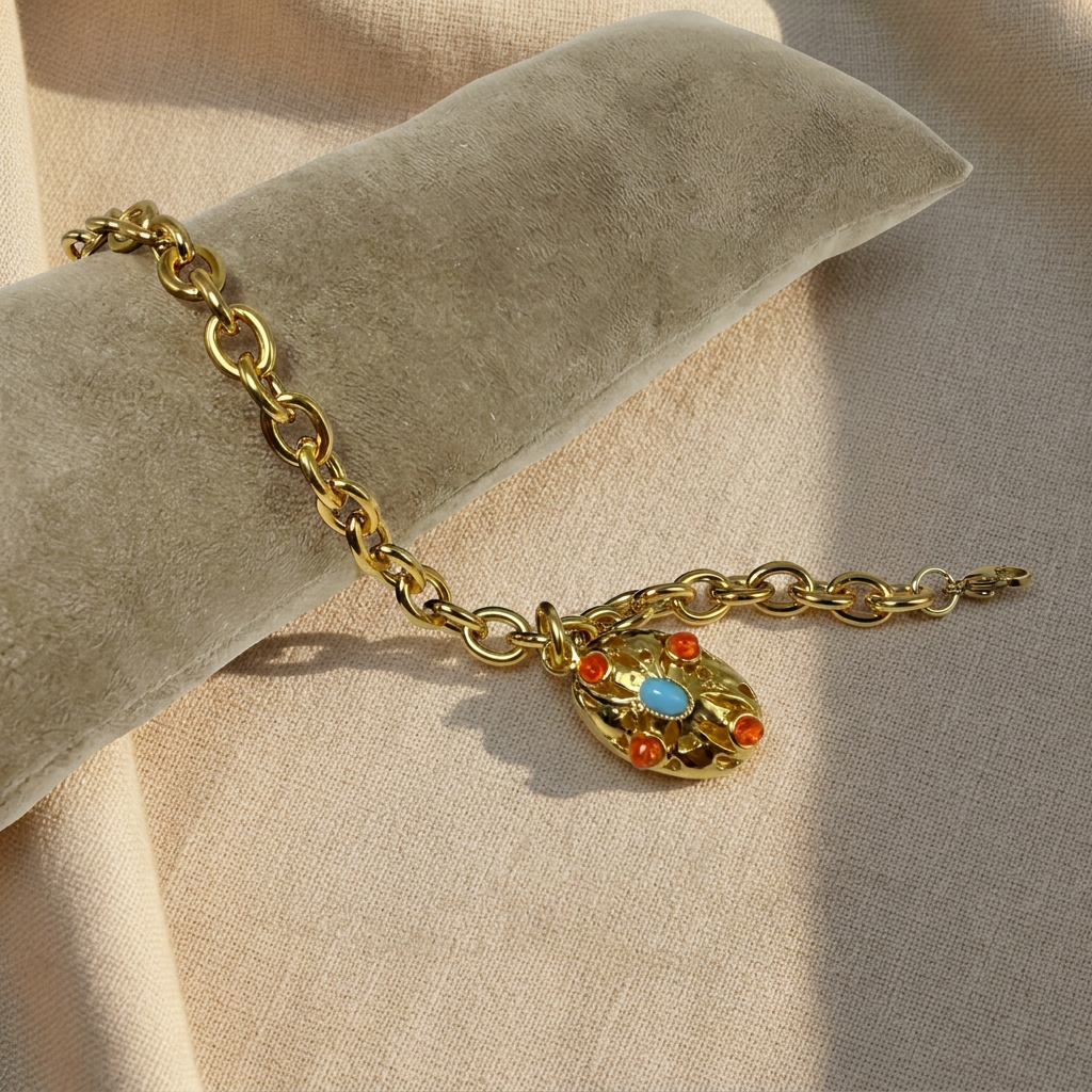 Bracciale con cuscino chiaro, foto 2