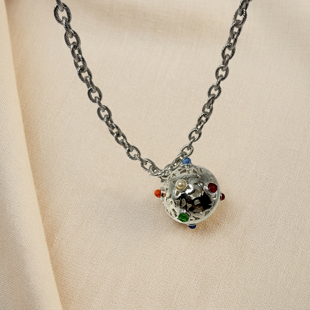 Collana su lino, foto 1