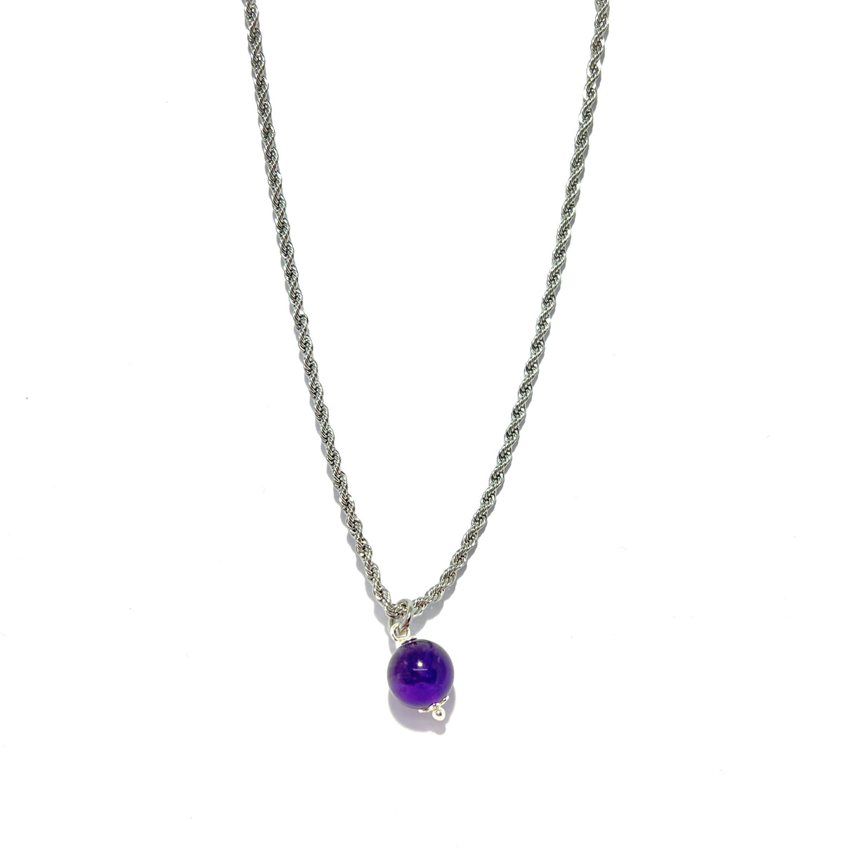 Collana Torcione Ametista