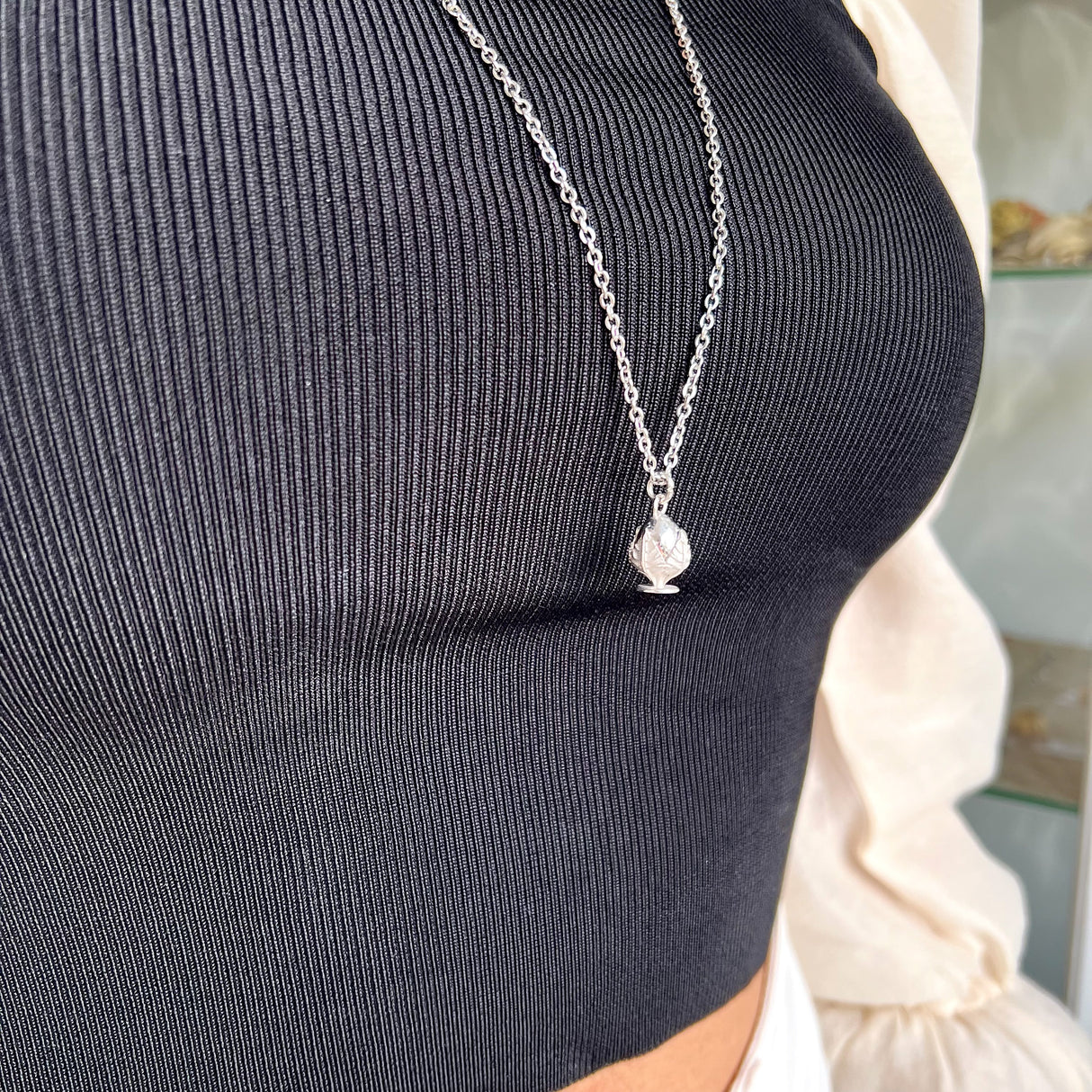 Collana Pumo Medio Argento925