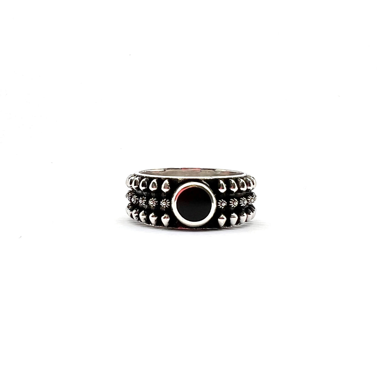 Anello Etnico Argento925 Black