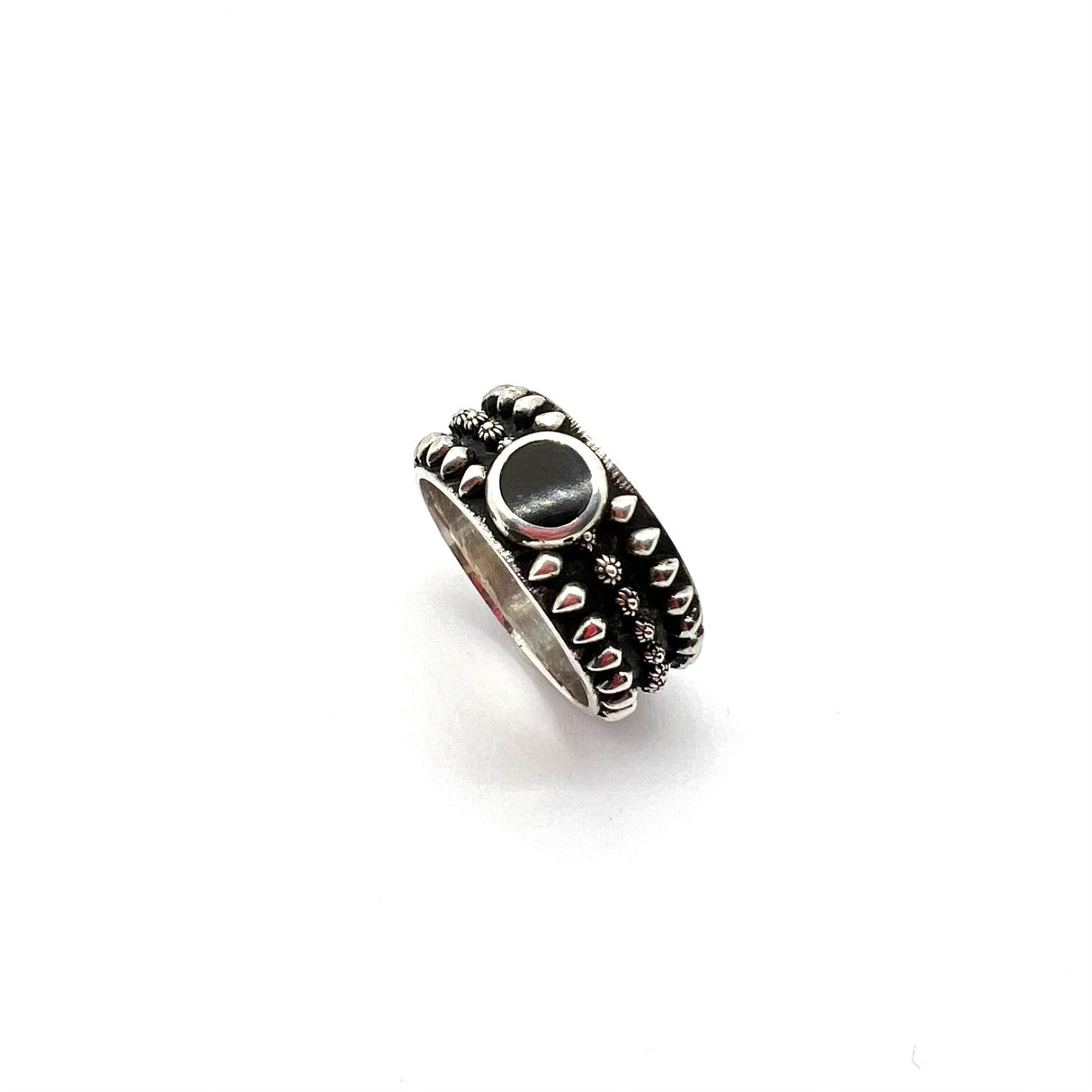 Anello Etnico Argento925 Black