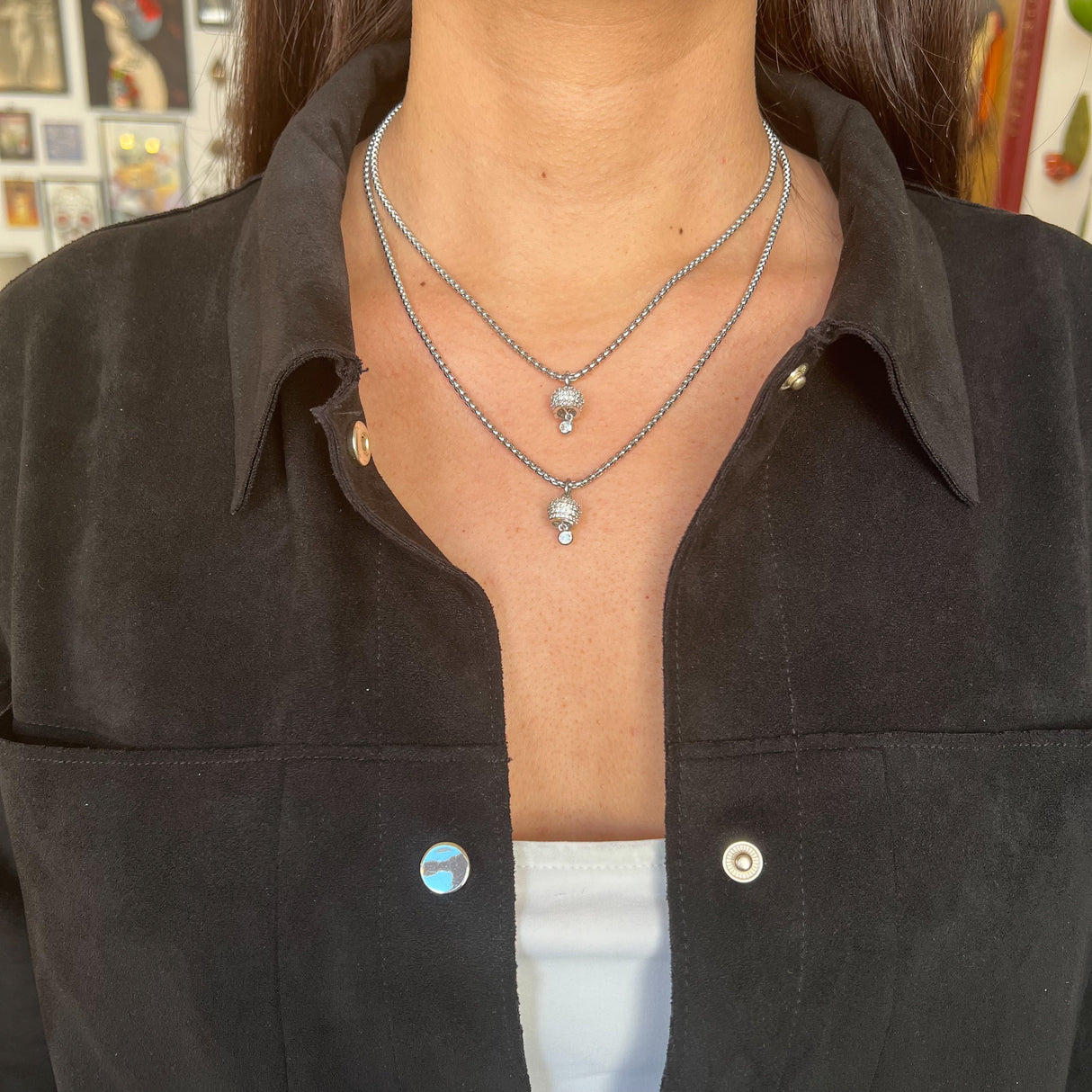 Collana doppia Campanella