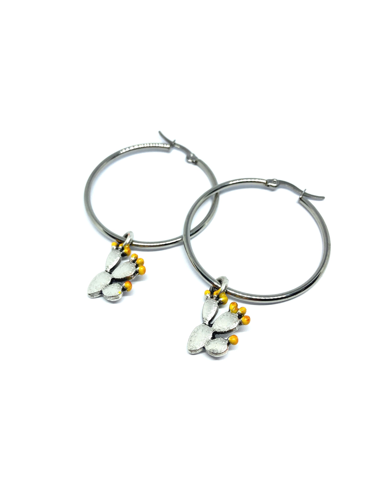 Orecchini Cerchio Fico d'India