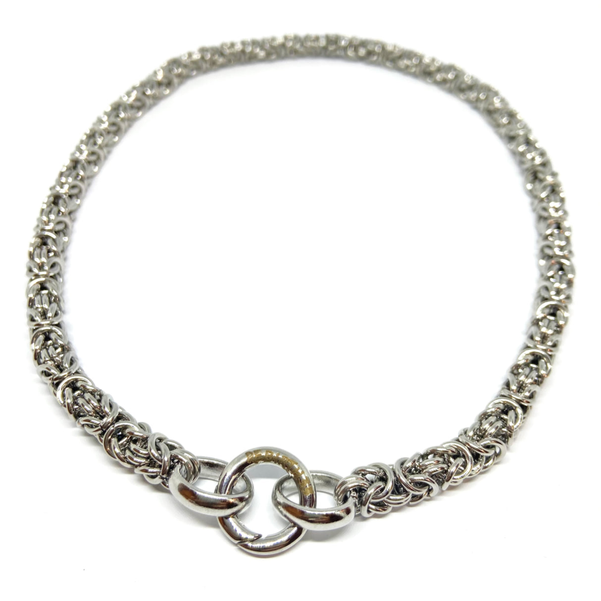 Collana Bizantina Media gancio ad anello