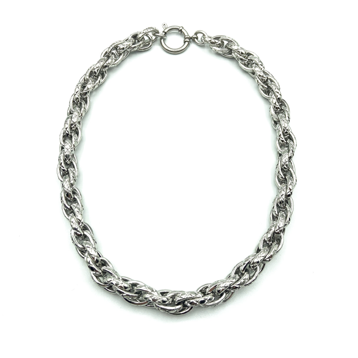 Collana Multifili Rigata BIG