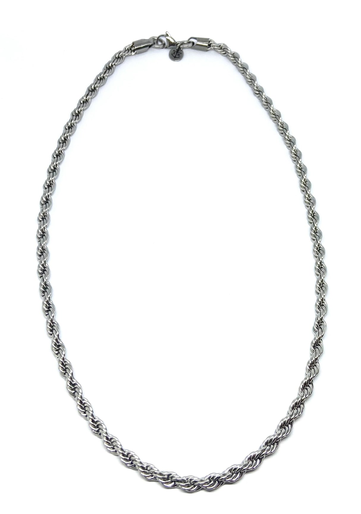 Collana Torcione Acciaio 6 mm