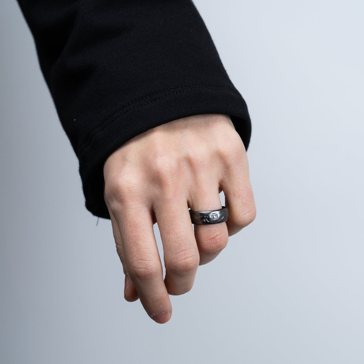 Anello Fedina martellata canna di fucile