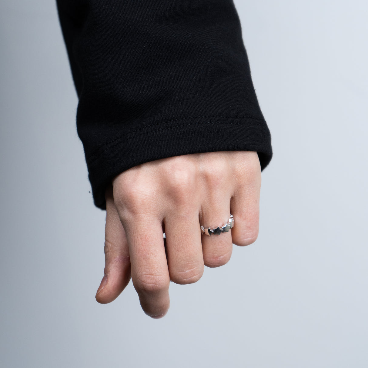 Anello fede Stelline in Argento 925