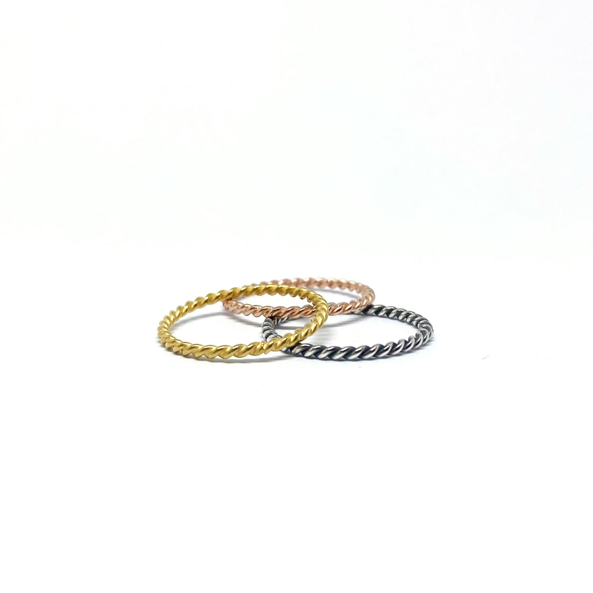 Tris Fedine Torcione Argento925