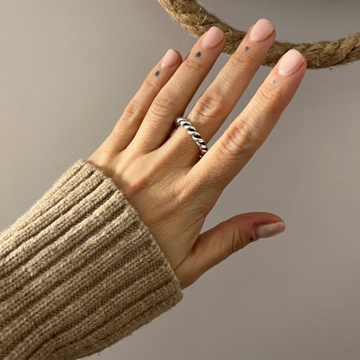 FEDINA TORCIONE ARGENTO925 5 MM