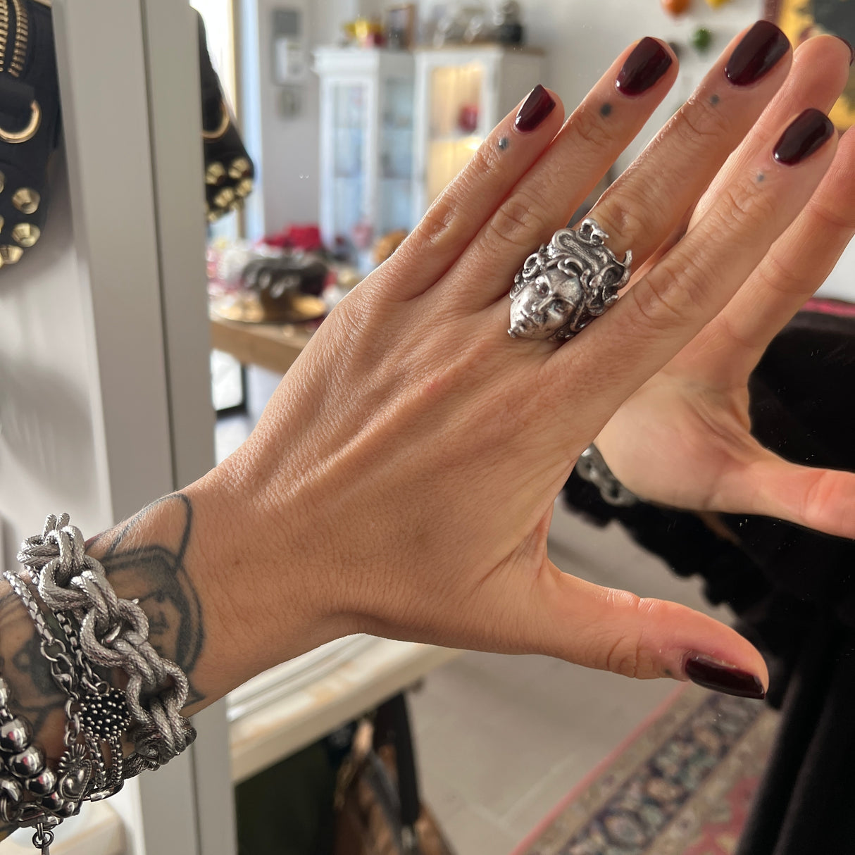 Anello Medusa Argento925