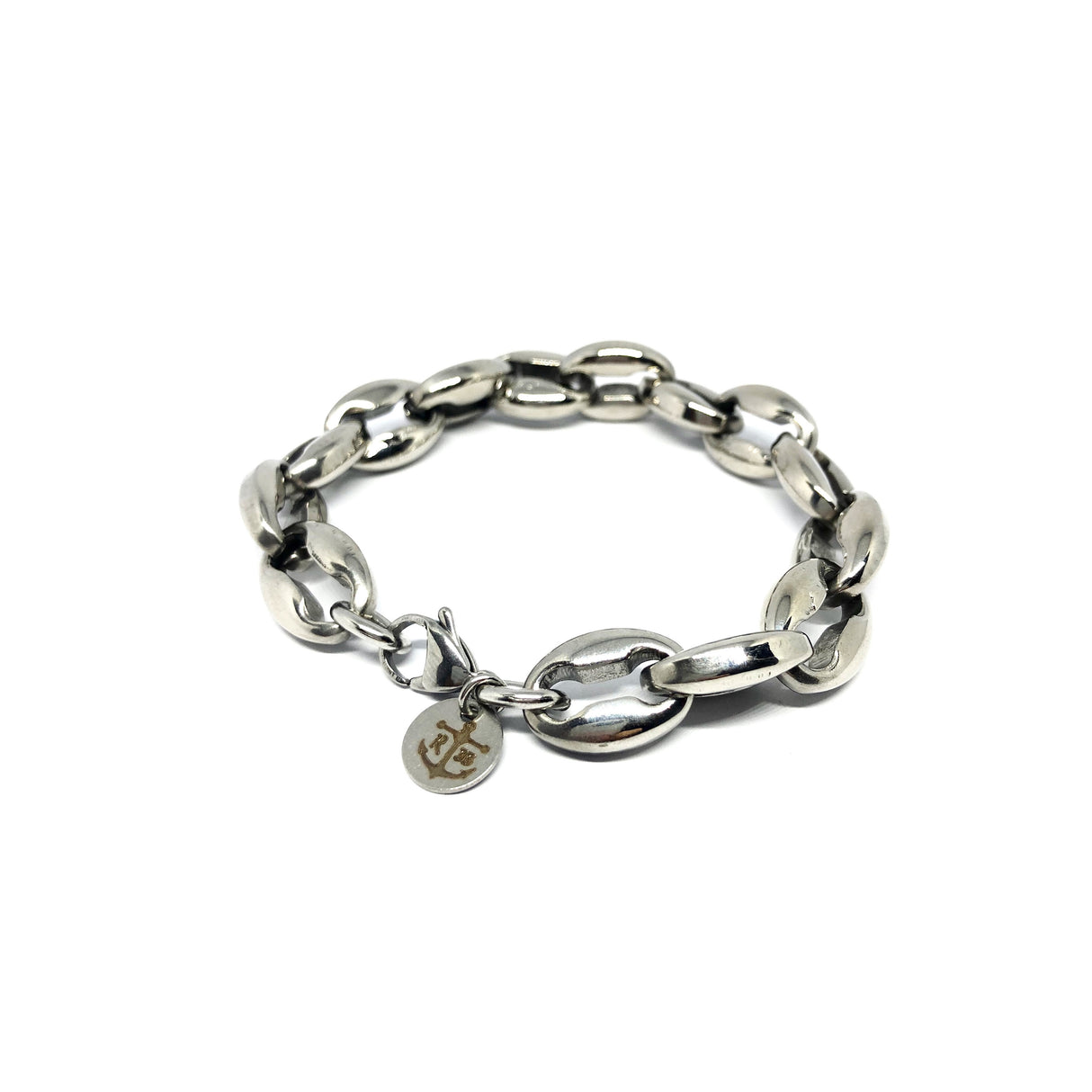 Bracciale catena marinara acciaio