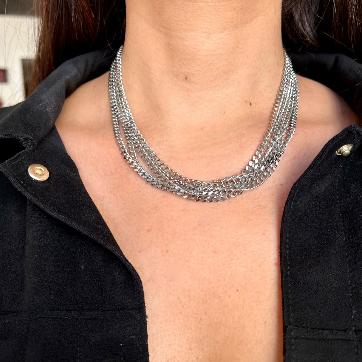 Collana Multifili Grumetta