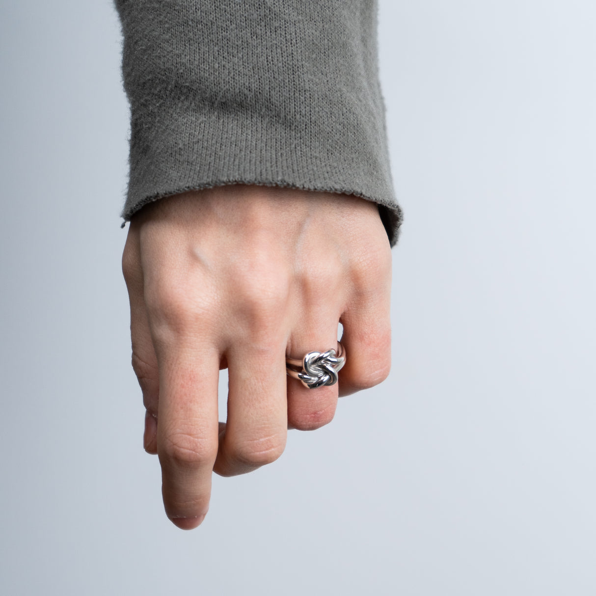 Anello Nodo in Argento 925