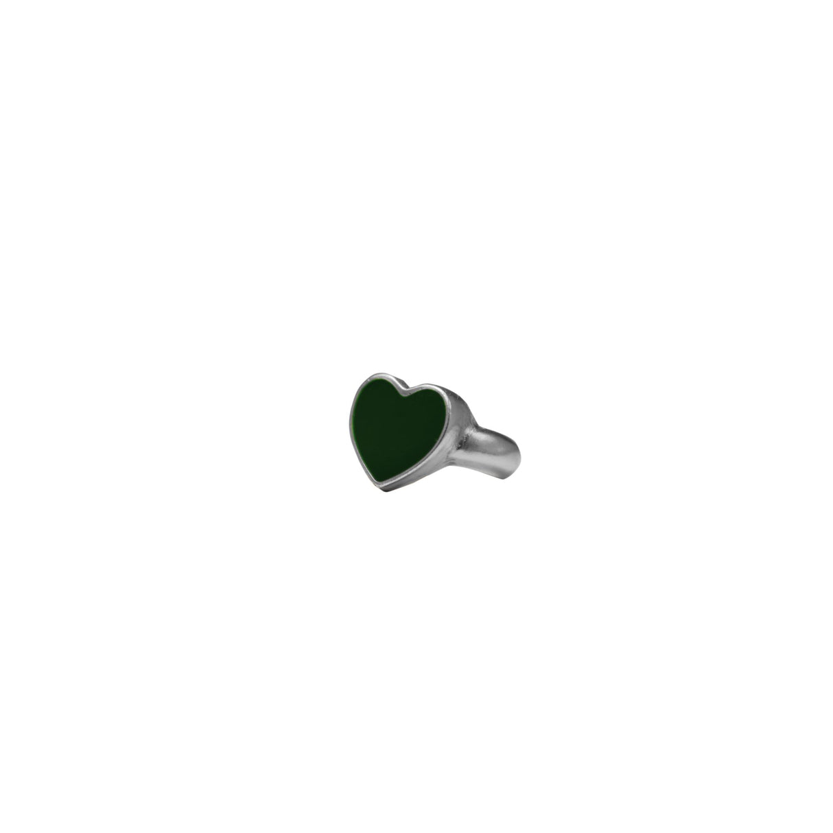Anello Cuore Verde
