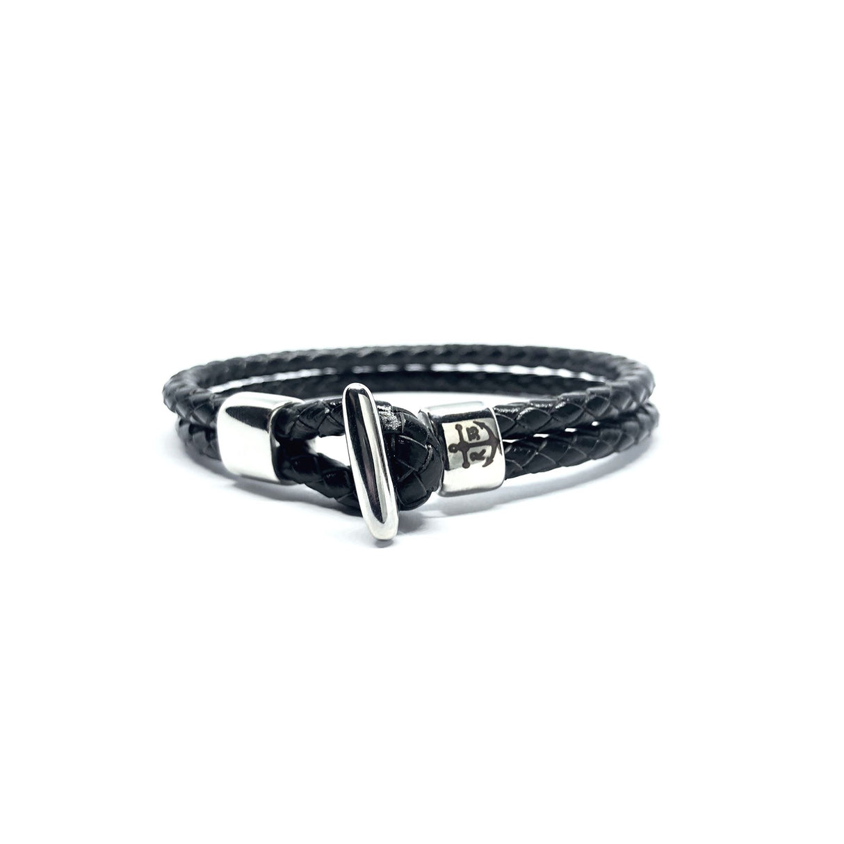 Bracciale Bitta in pelle Nero